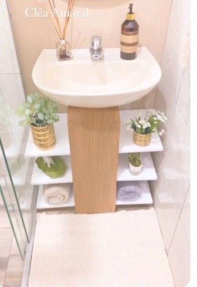 المنظم السحري لأسفل حوض الحمام (Meuble Sous-Lavabo) – الحل الذكي لترتيب حمامك! 🛒 - الصورة 3